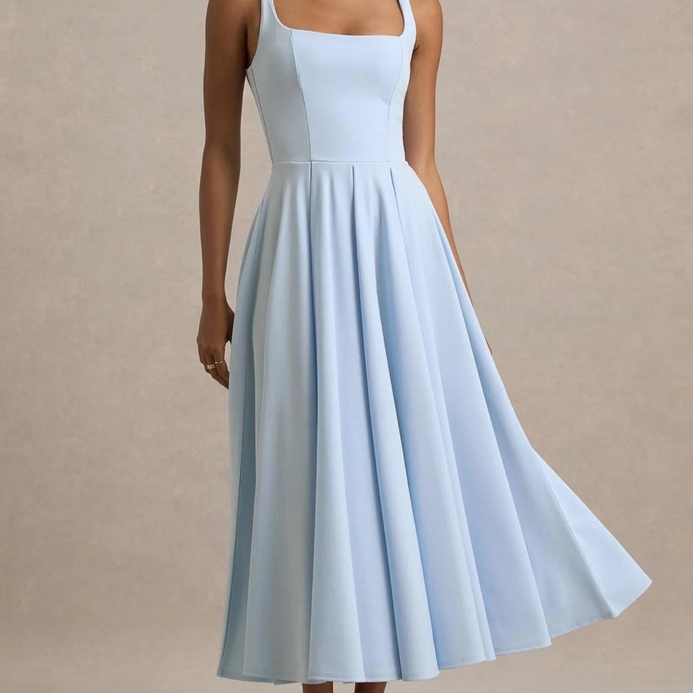 Third Form blue maxi dress Size M